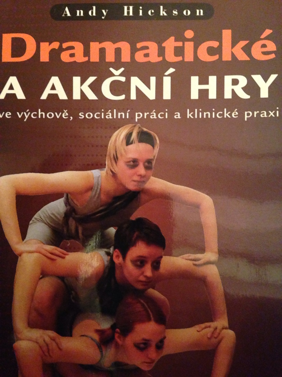 Czech edition cover of Creative Action Methods in Groupwork